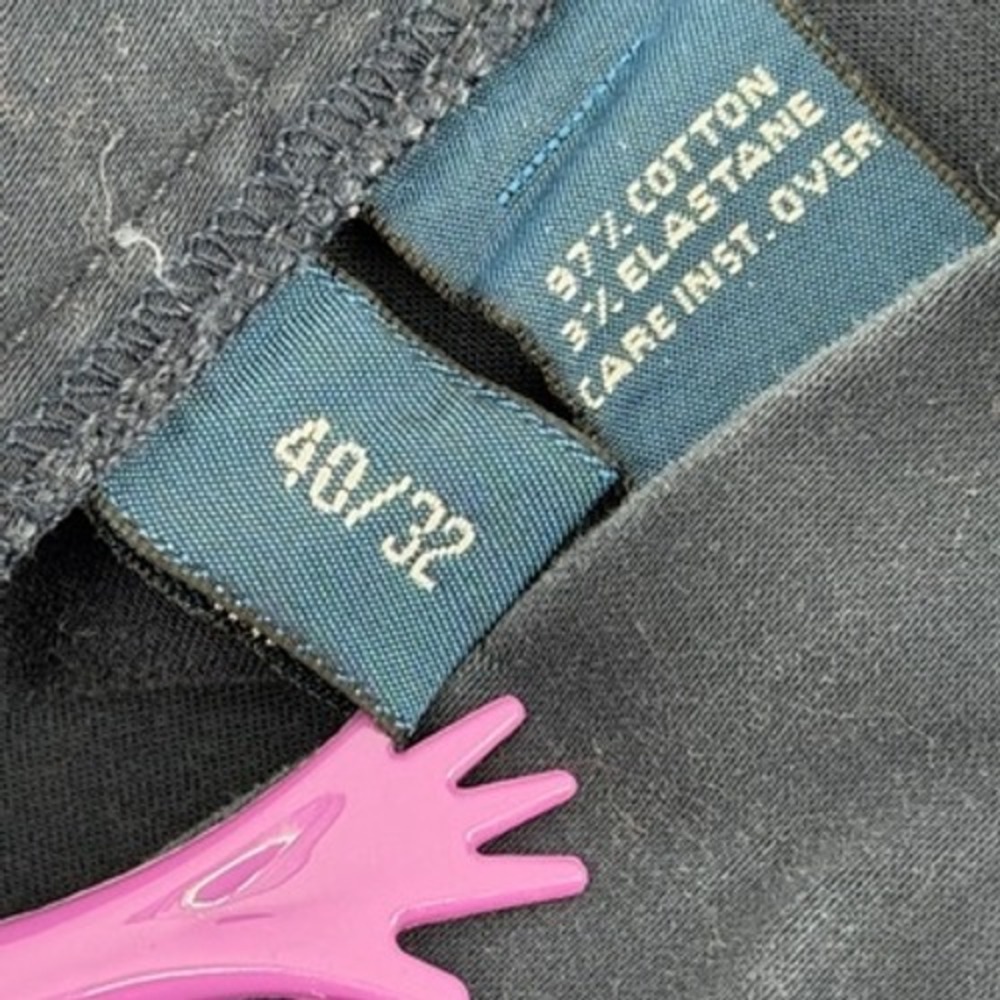Polo Ralph Lauren Men Navy Chino Pants Size 40x32 Cotton Stretch Classic Fit - Picture 5 of 8
